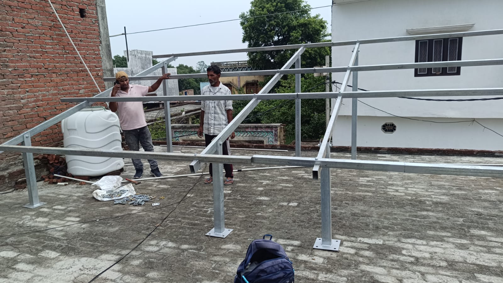 Mounting structure assembly